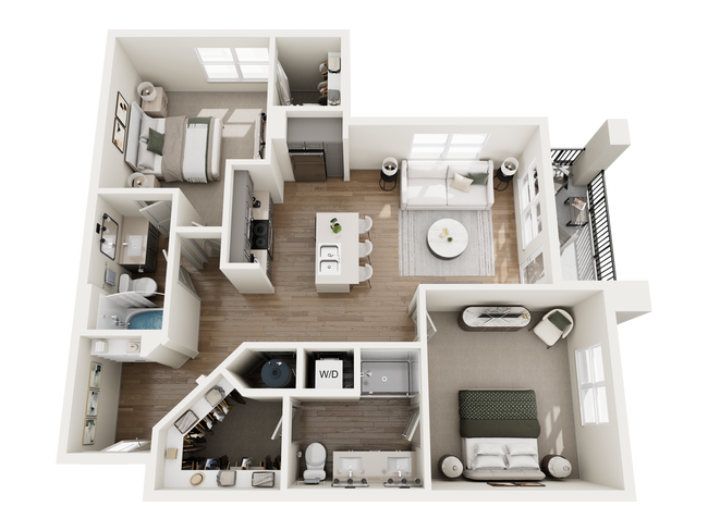 The McKinney 7316 floor plan